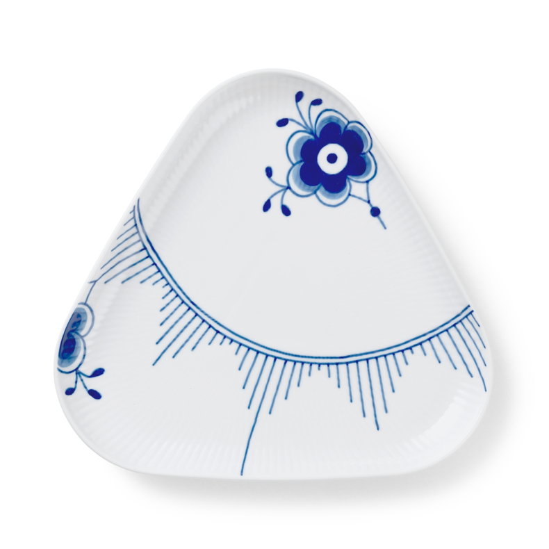 Royal Copenhagen Bl� Mega Riflet fad 23 cm