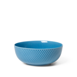 Lyngby Porceln Rhombe Color skl bl 15,5 cm