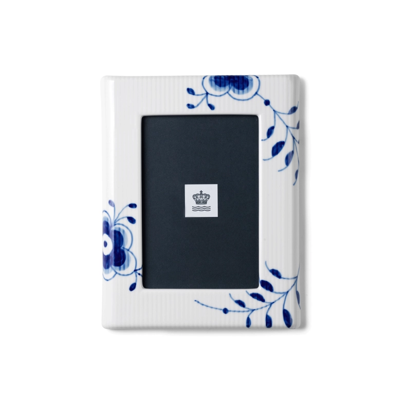Royal Copenhagen Bl� Mega Riflet fotoramme 21x16,5 cm