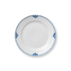 Royal Copenhagen Prinsesse flad tallerken bl� 19 cm