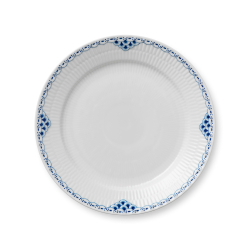 Royal Copenhagen Prinsesse flad tallerken bl� � 25 cm