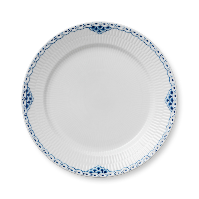 Royal Copenhagen Prinsesse tallerken bl� 27 cm
