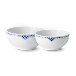 Royal Copenhagen Prinsesse sk�les�t bl� 73 cl og 110 cl 2 stk