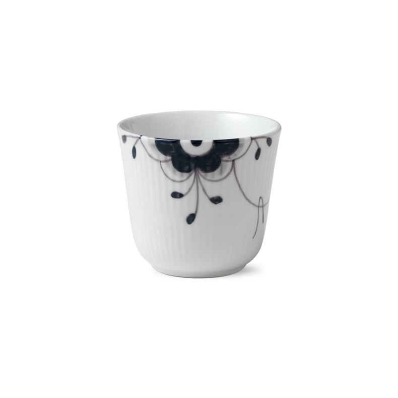 Royal Copenhagen Sort Mega Riflet termokop 26 cl