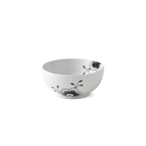 Royal Copenhagen Sort Mega Riflet sk�l � 15 cm