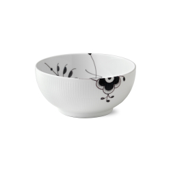 Royal Copenhagen Sort Mega Riflet sk�l � 21 cm 180 cl