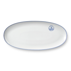 Royal Copenhagen Blue Line fad hvid 37 cm