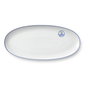 Royal Copenhagen Blue Line fad hvid 37 cm