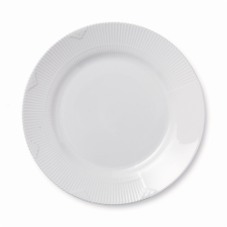 Royal Copenhagen Hvid Elements tallerken � 28 cm