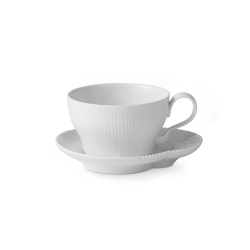 Royal Copenhagen Hvid Elements tekop hvid 26 cl