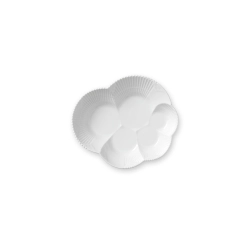 Royal Copenhagen Hvid Elements fad 19 cm