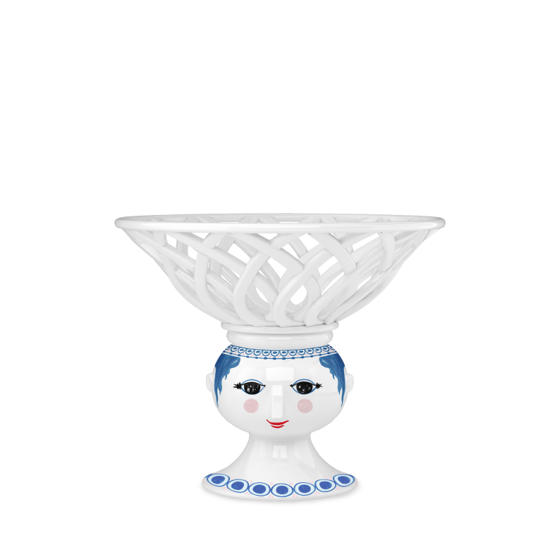 Bjrn Wiinblad Dora Frugtskl 25 cm bl
