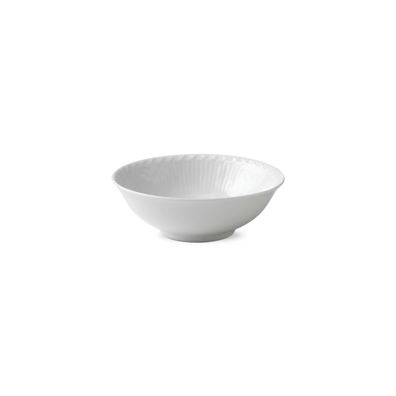 Royal Copenhagen Hvid Halvblonde sk�l 35 cl