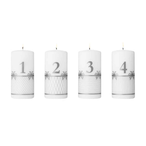 Georg Jensen Adventslys 2025 Med S�lvtryk � 4 stk