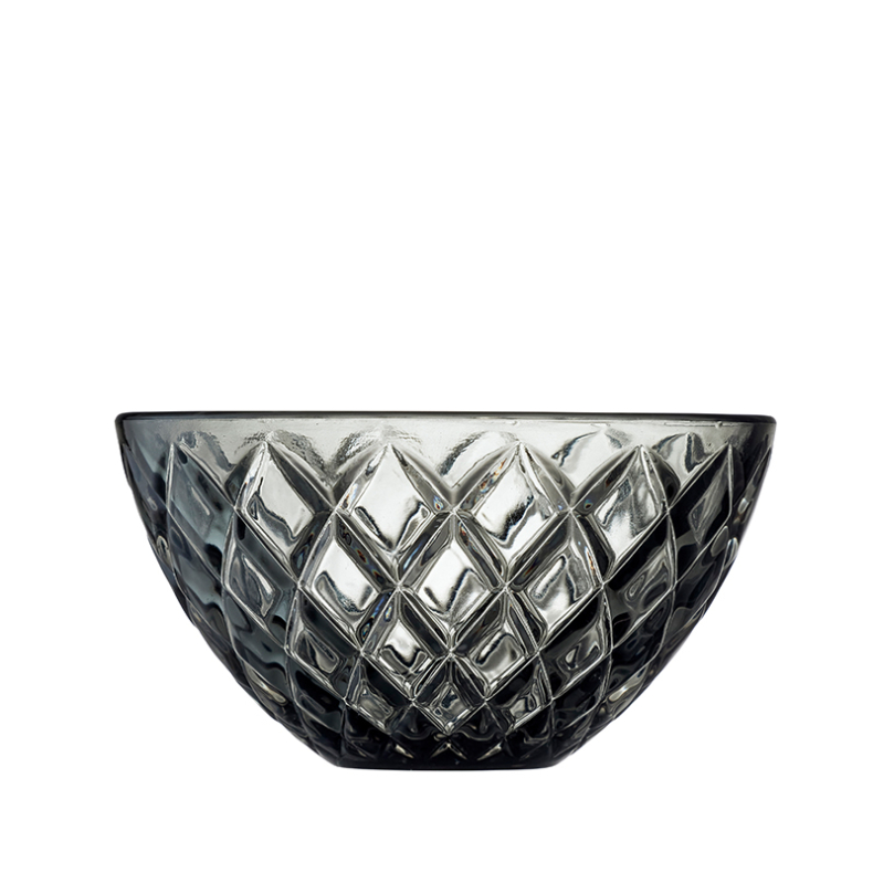 Lyngby Glas Sorrento skl smoke/gr 4 stk. 12cm