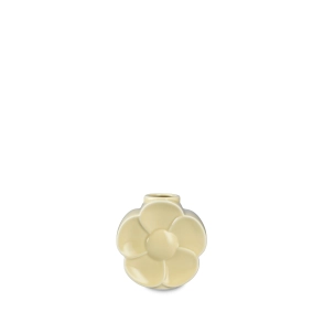 Lyngby Porcel�n Flower sm�rblomst vase sand H 11,5 cm