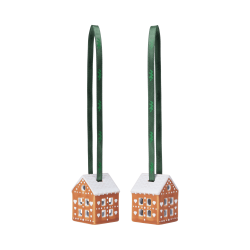 K�hler Juleoph�ng Gingerbread H5 brun 2 stk