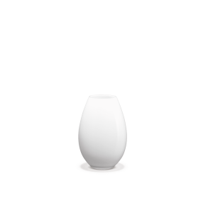 Holmegaard Cocoon Vase H20,5 cm hvid