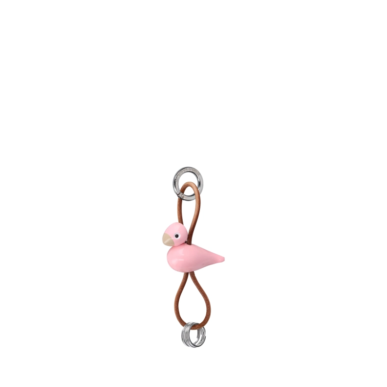 Kay Bojesen Fugle n�glering rosa 4,5 cm