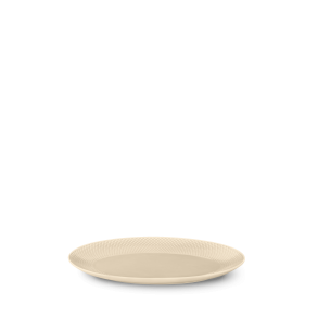 Lyngby Porceln Rhombe Earth Ovalt Serveringsfad 35x26,5 cm Marble