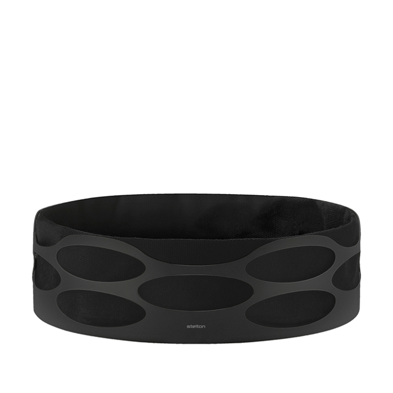 Stelton Embrace brdkurv mat black/black 23 cm