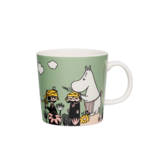 Moomin Arabia Omsorg lysegr�n krus 30 cl