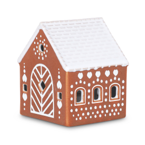 Khler Gingerbread lyshus lade brun H7.5 cm
