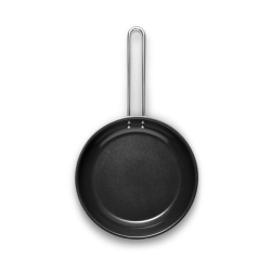 Eva Trio Recycled Stainless Steel stegepande med keramisk Slip-Let belgning 20 cm