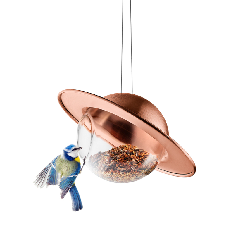 Eva Solo Saturn fuglefoderkugle kobber