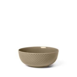 Lyngby Porceln Rhombe Earth skl 15,5 cm clay