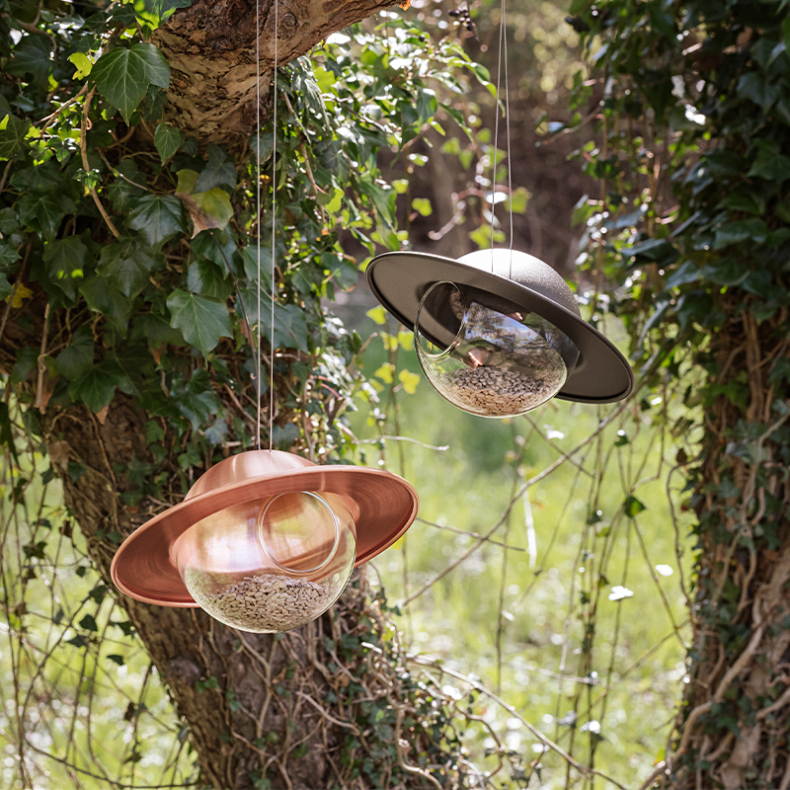 Eva Solo Saturn fuglefoderkugle kobber