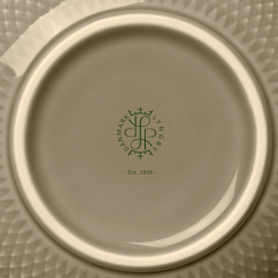 Lyngby Porceln Rhombe Earth skl 15,5 cm clay