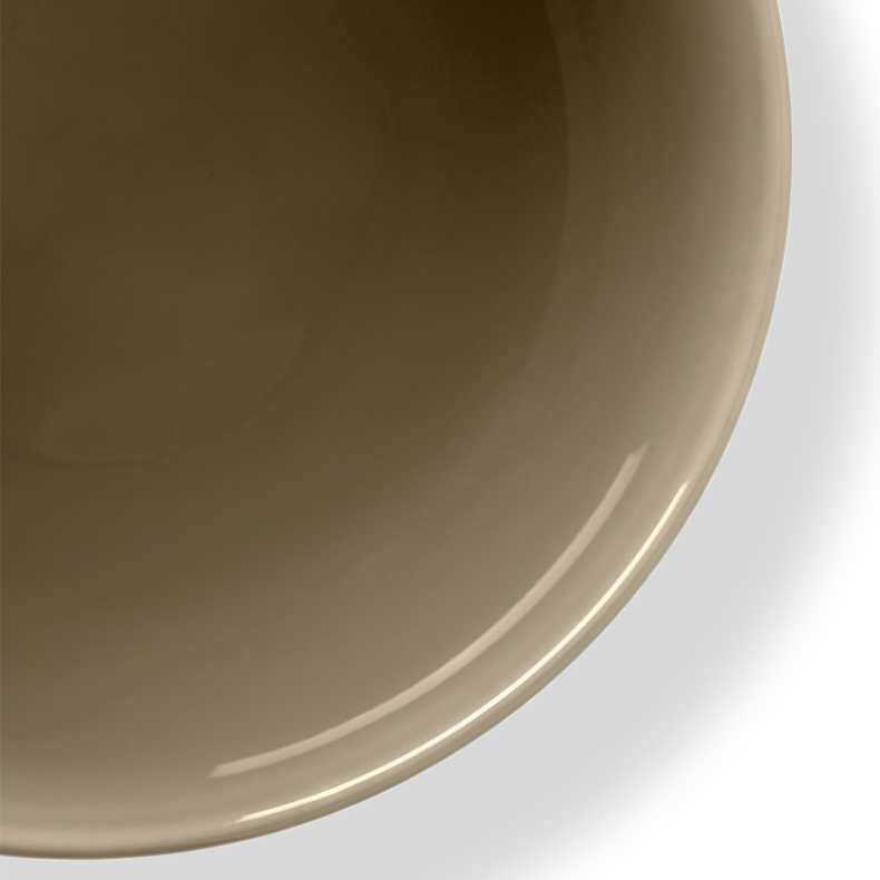 Lyngby Porceln Rhombe Earth skl 15,5 cm clay