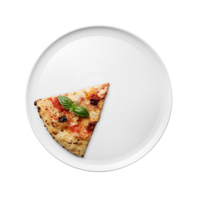 Eva Trio Legio Nova pizzatallerken hvid 31 cm