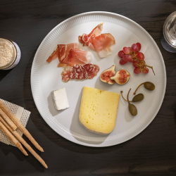 Eva Trio Legio Nova pizzatallerken hvid 31 cm