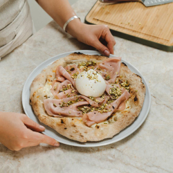 Eva Trio Legio Nova pizzatallerken hvid 31 cm