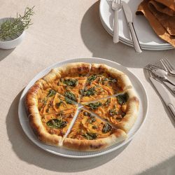 Eva Trio Legio Nova pizzatallerken hvid 31 cm