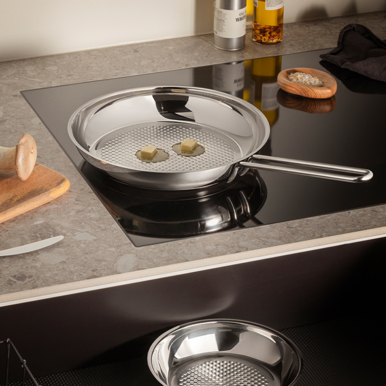 Eva Trio Recycled Stainless Steel Honeycomb stegepande 20 cm