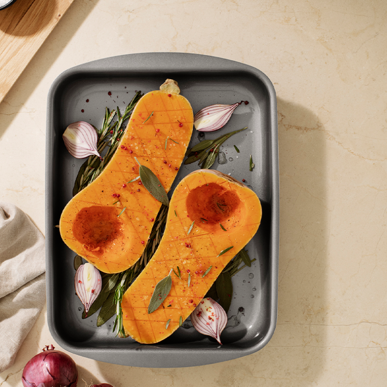 Eva Trio Professionel bradepande med keramisk belgning inkl. rist 35x25 cm