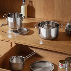 Eva Trio Recycled Rustfrit Stl gryde 2,2 liter