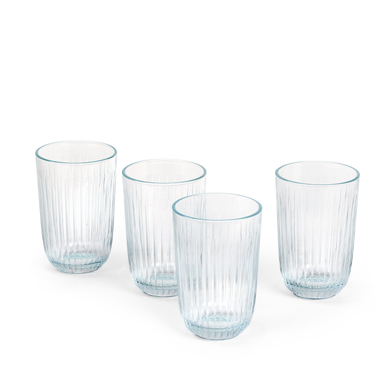 Khler vandglas klar 37 cl 4 stk.