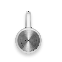 Eva Trio Recycled Stainless Steel kasserolle med keramisk Slip-Let� bel�gning 1,8 liter