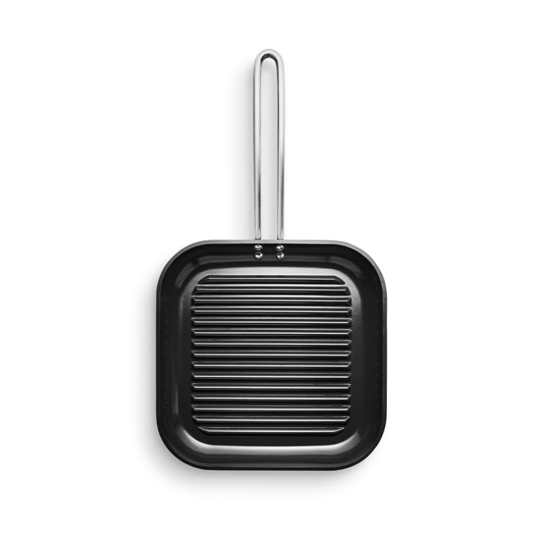 Eva Trio Professional grillstegepande 28x28 cm keramisk Slip-Let belgning