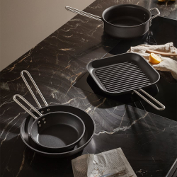 Eva Trio Professional grillstegepande 28x28 cm keramisk Slip-Let belgning