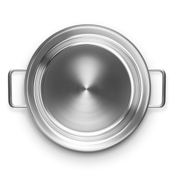 Eva Trio Recycled Stainless Steel sautergryde 28 cm