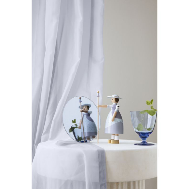 Kay Bojesen Hyrdinden trfigur lysebl