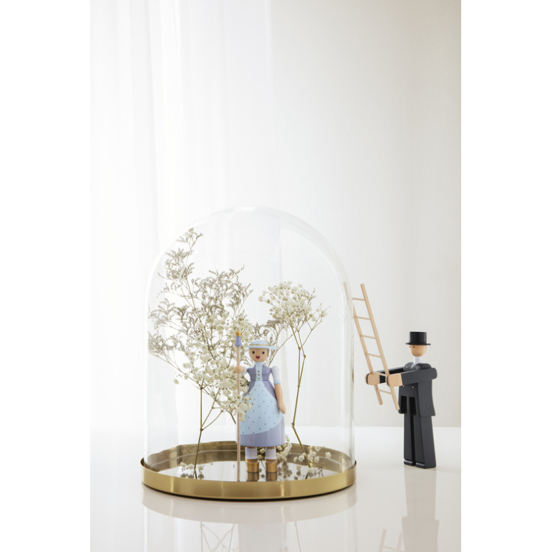 Kay Bojesen Hyrdinden trfigur lysebl