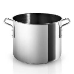 Eva Trio Recycled Stainless Steel gryde med keramisk Slip-Let belgning 4,8 liter