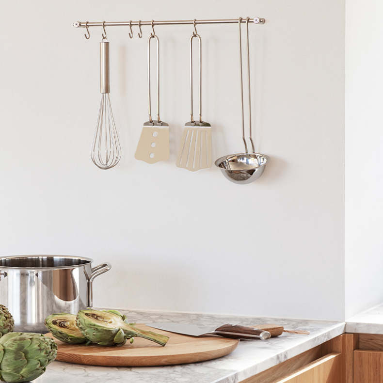 Eva Trio ophngsstang med 6 stk s-kroge 40 cm