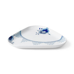 Royal Copenhagen Bl� Mega Riflet fad 23 cm